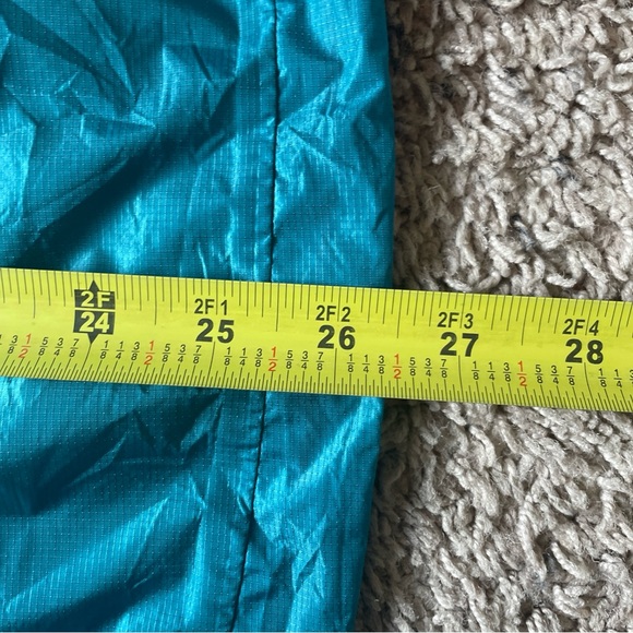 Patagonia Jacket Womens Medium Blue Hooded Windbreaker Full Zip Outdoor Polyamid - Picture 13 of 16